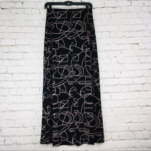 Frazier Lawerence black pink skirt